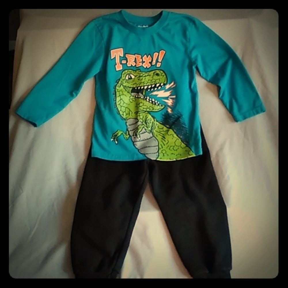 Boys 5T Garanimals TRex p.j.s